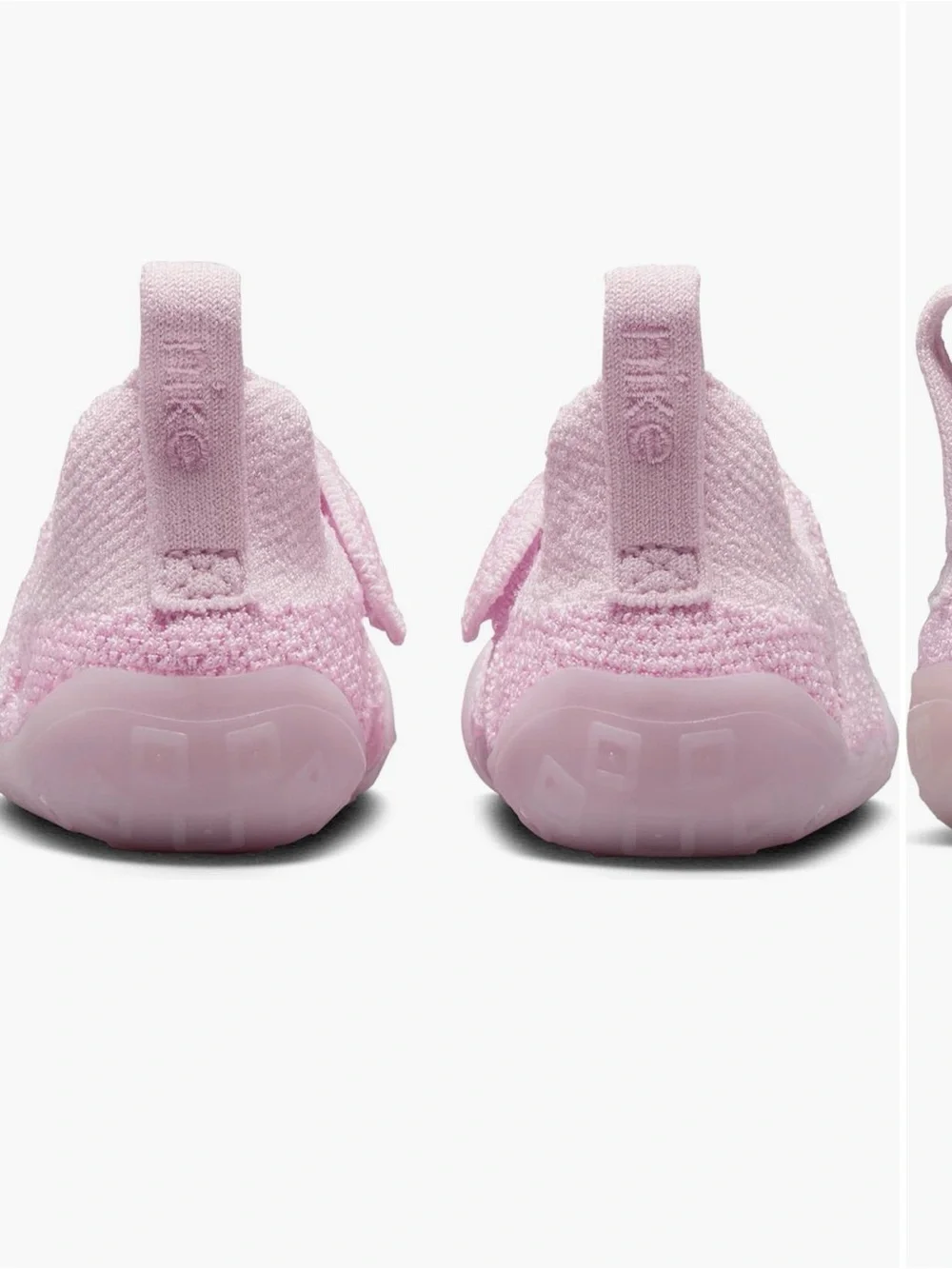 Nike NEW Swoosh 1 3C Slip-On Knit Sneakers in Pearl pink Rose